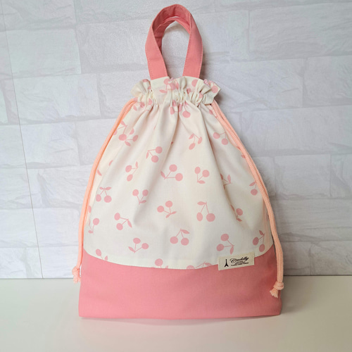 入園入学3点セット ＊さくらんぼ＊ レッスンバッグ ＊clover＊ 通販