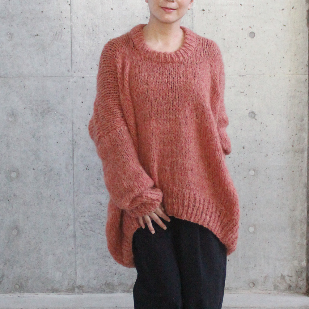 TELA モヘア ピンク ニットセーター XS TELA モヘア ピンク ニットセーター XS