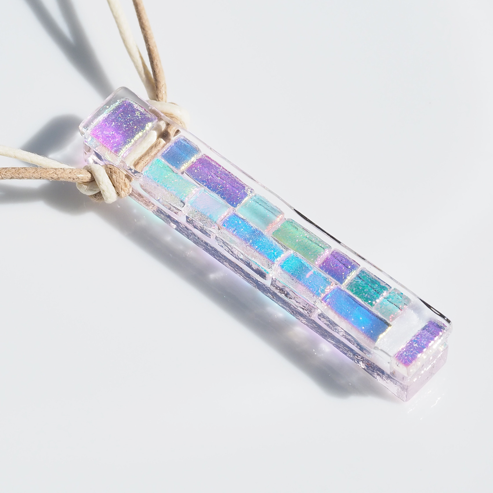 【１点物】桜ガラス『さくら【アロマ】』ネックレス【オプションで様々な変更が出来ます】【受注制作】≪送料無料≫