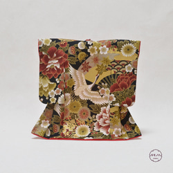 和飾り 『ミニ着物 金彩鶴熨斗』ピンク 衣桁付 その他インテリア雑貨