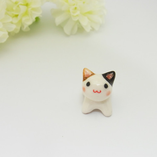 再販・三毛まめねこ 立体・オブジェ やまざきじんこ 通販 4971740