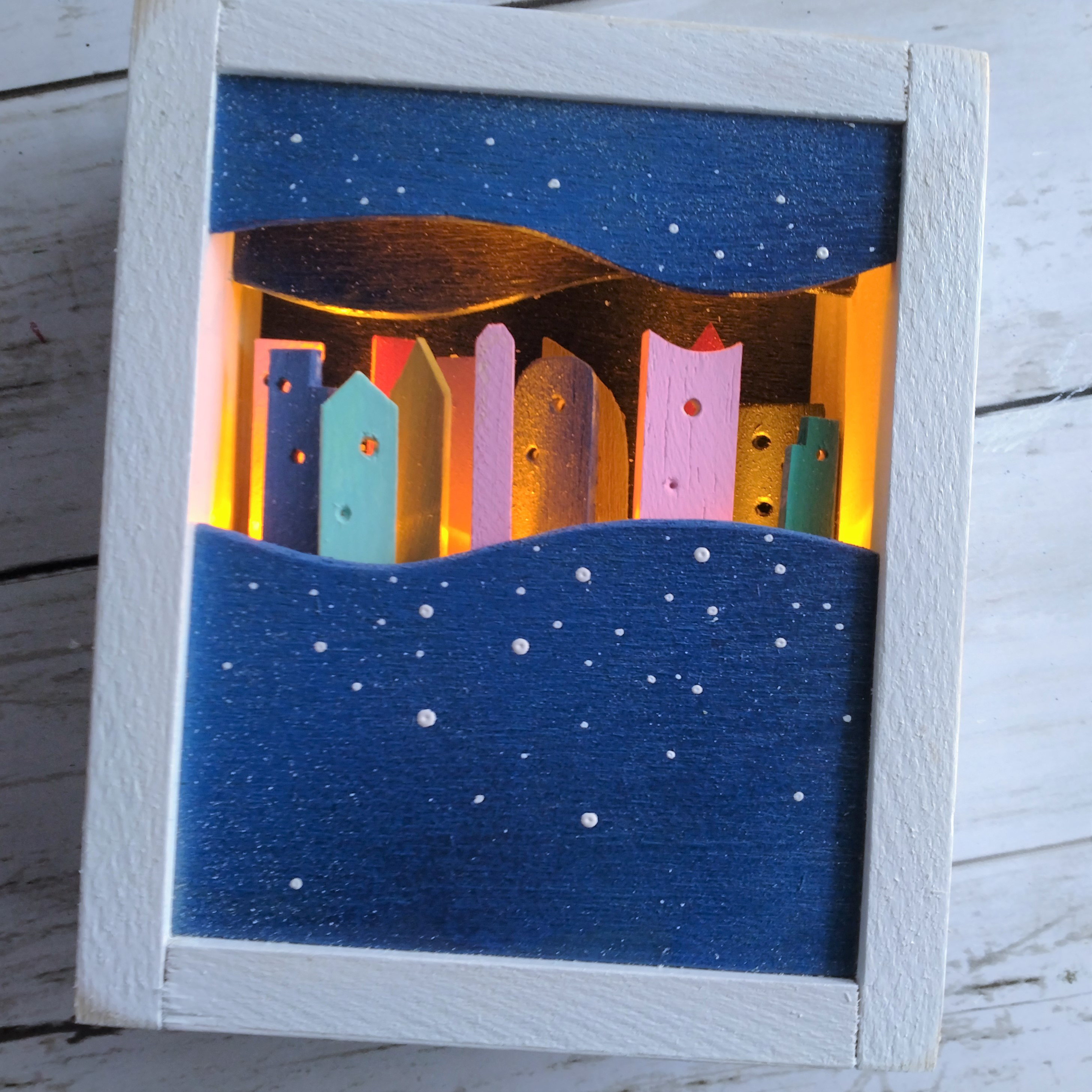 ★再制作できます★街の灯音～gold color type