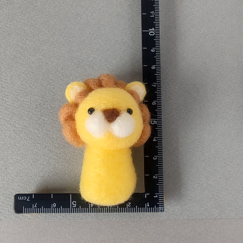 指人形セット ライオン・ゾウ・キリン【限定数販売】 おもちゃ・人形