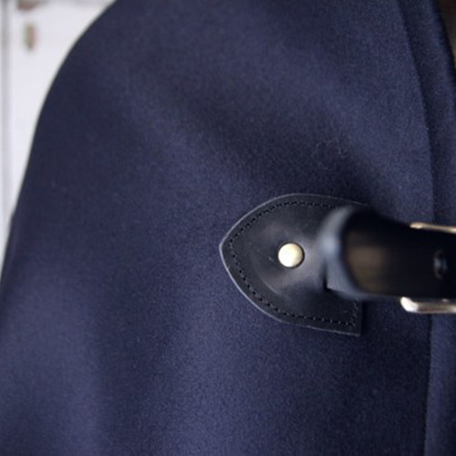 regleam リグリーム　ポンチョコート　ネイビー ポンチョコート｜PONCHO COATの通販｜regleam