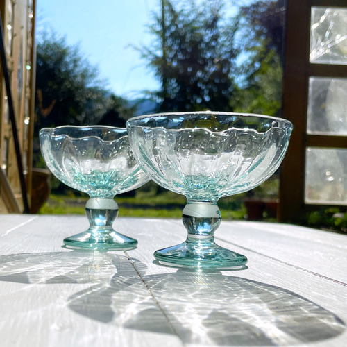 ブリキ色のアイスクリームカップ☆ ご注文前に在庫があるか『質問』で