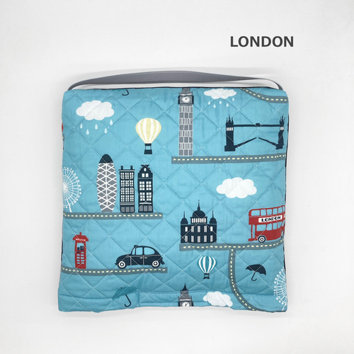 座布団カバー 幼稚園 後ろゴム 33x33cm 男の子9柄 防災頭巾カバー  