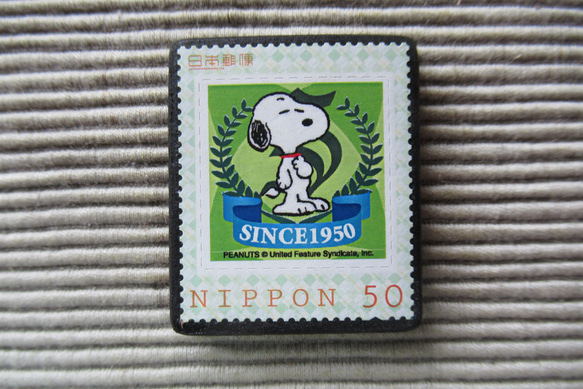 日本郵票胸針3233 第1張的照片