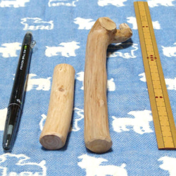 FN.けやき梨の木新品.犬用おもちゃ、超小型犬向け歯固めかじり木 3枚目の画像
