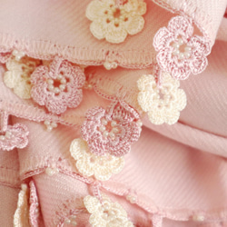 [Resale] OYA Pashmina shawl [MARY] Baby Pink 第4張的照片