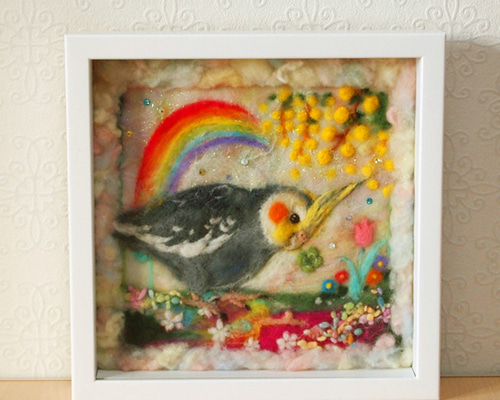 羊毛フェルト インコちゃんオーダーページ ① 1名様募集】羊毛フェルト インコちゃんオーダーページ①