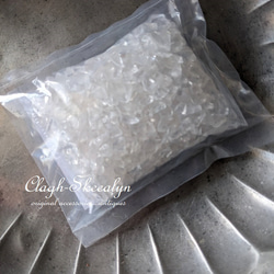 【Himalayan Crystal】ヒマラヤ水晶さざれ｜100g｜インド北部ヒマチャルプラデシュ州｜天然石さざれ｜浄化 6枚目の画像