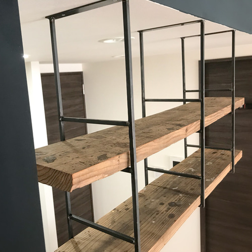 送料無料／[Hanging Shelf(A-Type)]吊棚 吊り棚 アイアン