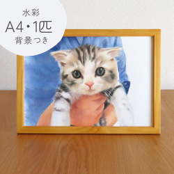 鼻とネコ1。 a4水彩アート紙 楽天市場】油彩画 SM号 絵画 仔猫・2 星野歩 手描き 額付き