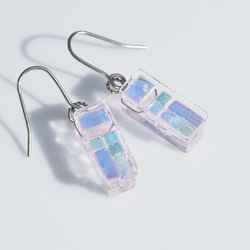 1点物】桜ガラス『さくら』ピアス/イヤリング【金具選べます】≪送料