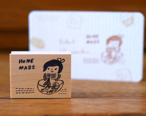 ドイツ製 ラバースタンプ マウント済『メールアート