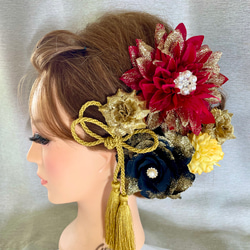 和装 髪飾り ヘッドドレス✾ ヘッドドレス（アクセサリー） Michael24