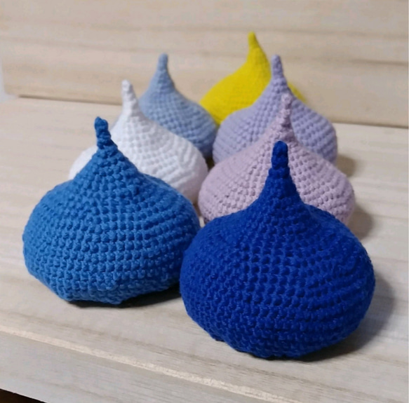 受注製作　春夏用　どんぐり帽子　40cm ～▪▪▪60cm　コットン100% 2枚目の画像