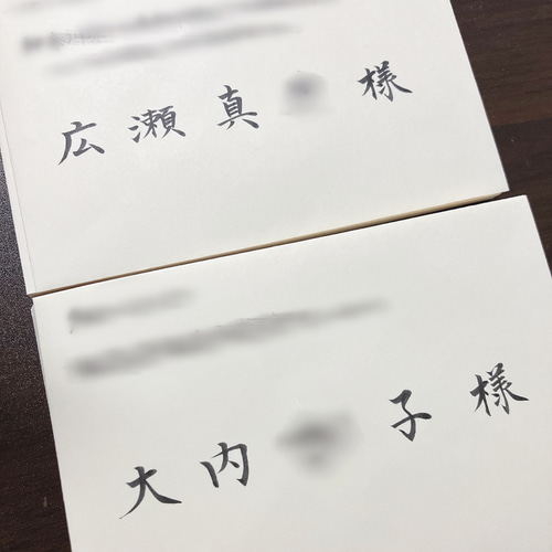 招待状 命名書オーダー 宛名書き 代筆(1枚50円〜)* その他