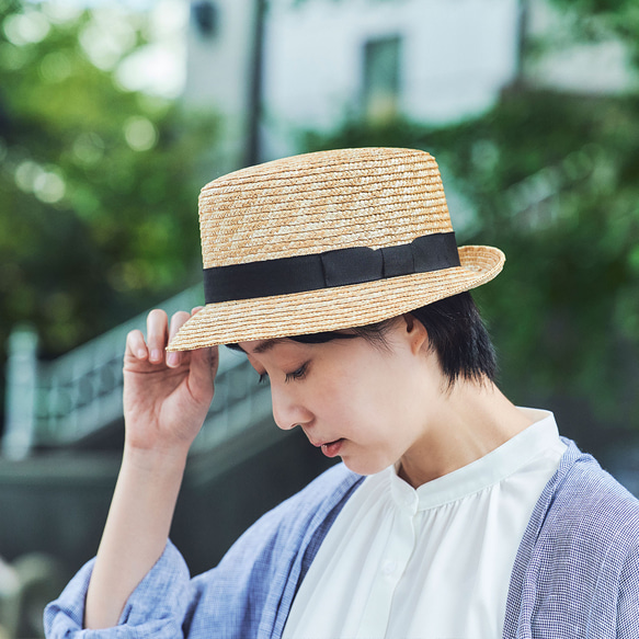 Lola HATS 麦わら帽子 新品未使用 LOLA HATS ローラハッツ 麦わら帽子 - メルカリ
