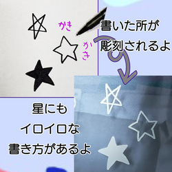 手描きの絵をグラスに彫刻。還暦祝い、父の日、母の日、プレゼントにも最適！子供の成長を贈り物に！ 6枚目の画像