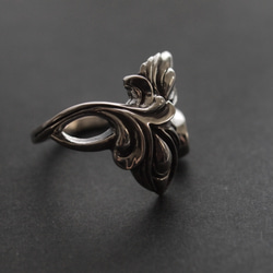 孔雀羽毛戒指 第2張的照片