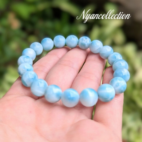 煌くカリブ海の宝石☆溢れる愛と平和♡天然石ラリマー1点