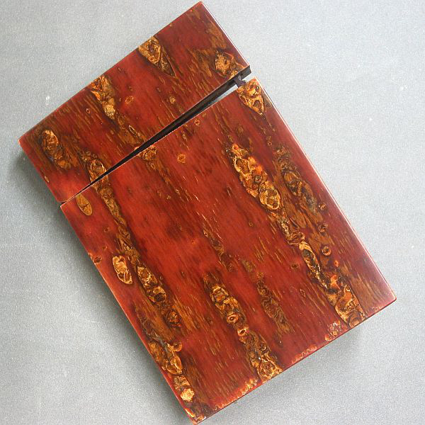 【山桜】樹皮の木製名刺入れは綺麗・・・即日発送