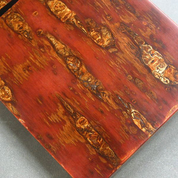 【山桜】樹皮の木製名刺入れは綺麗・・・即日発送