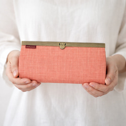 受注製作】文鎮口金の長財布 長財布 Anne 通販 16525333｜Creema