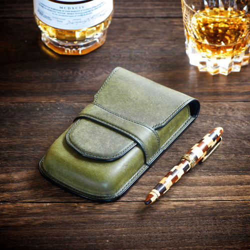 4本挿し万年筆ケース カラーオーダー ペンケース 革小物yoshii 通販