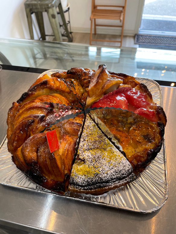 一番人気♪【11月】送料無料♪季節のおすすめパイ8種詰め合わせ♪21センチホールサイズ　冷凍　 1枚目の画像