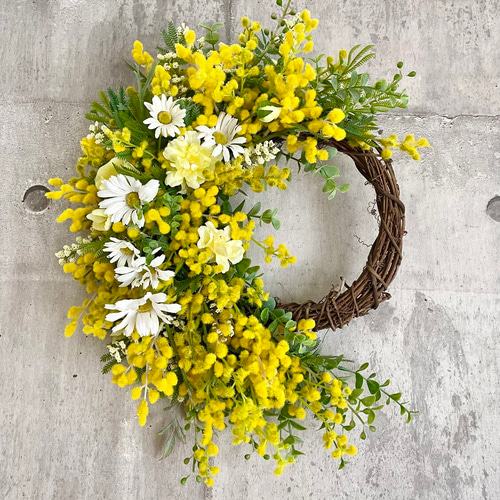 受注制作ミモザのリース