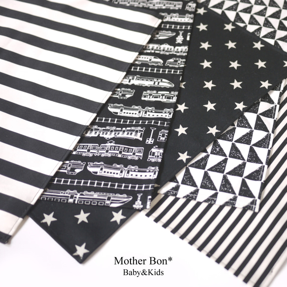 入学サイズ☆1枚から選べるシンプルランチョンマット☆白黒☆入園入学