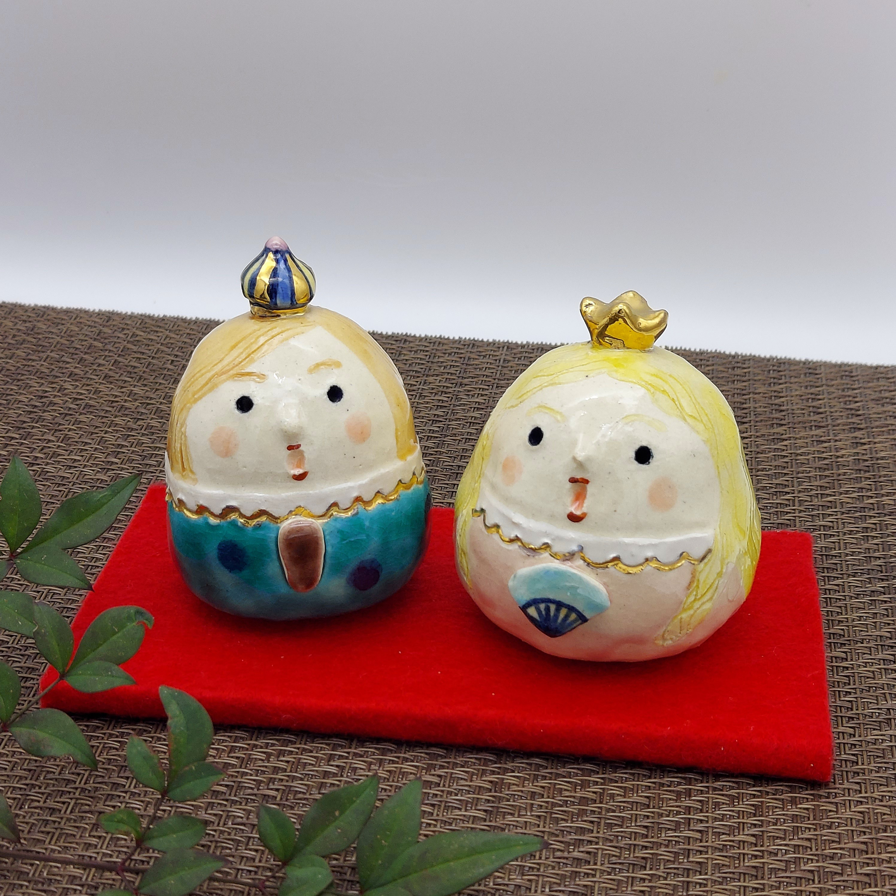 洋風おひなさま（丸タイプ）