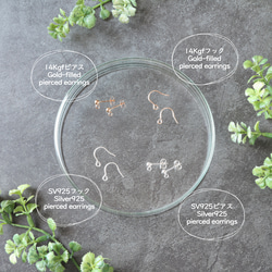 【秋限定】風と踊る彼岸花 | ピアス / イヤリング 7枚目の画像