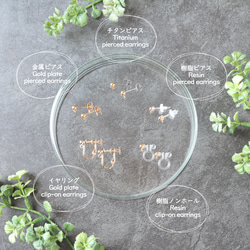 【秋限定】風と踊る彼岸花 | ピアス / イヤリング 5枚目の画像