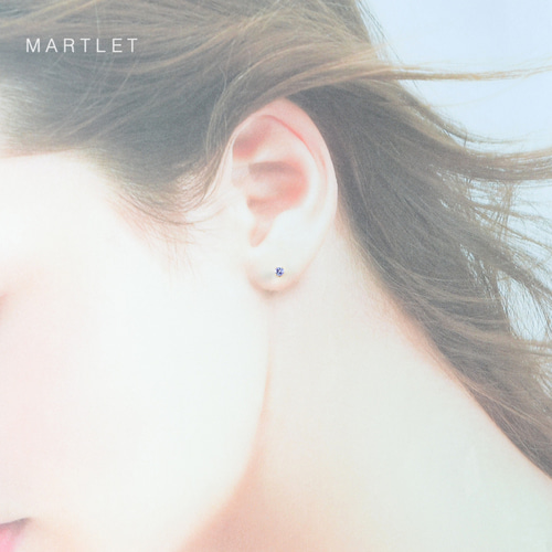 14kgf タンザナイト(4本爪/3mm) 天然石ピアス 12月誕生石 ピアス