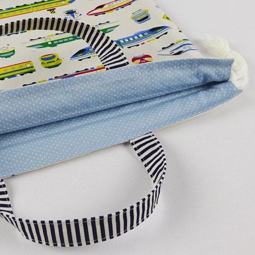 ナップサック 体操服袋 お着替え袋 巾着袋 電車 新幹線 その他入園