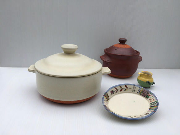 Cocotte 鍋尺寸 7/白色（適合 2-3 人） 第4張的照片