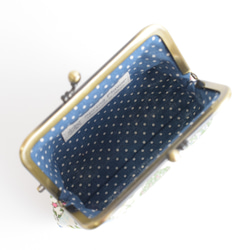 Frame purse(MS) - Liberty "Voysey" blue [214] 第5張的照片