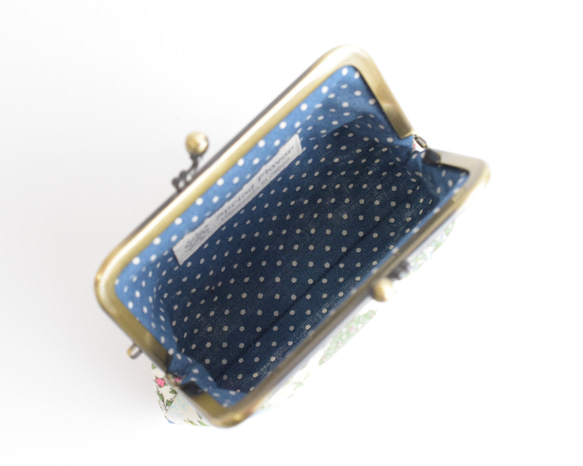 Frame purse(MS) - Liberty "Voysey" blue [214] 第5張的照片