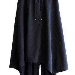 アシメロングスカート付きワイドパンツ 18枚目の画像
