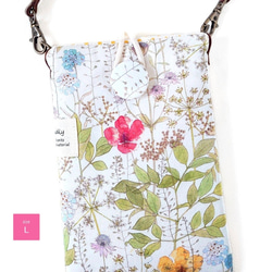 HIMA ♡ジョリーフルール♡バッグ♡リバティ、スマホポシェット HIMA