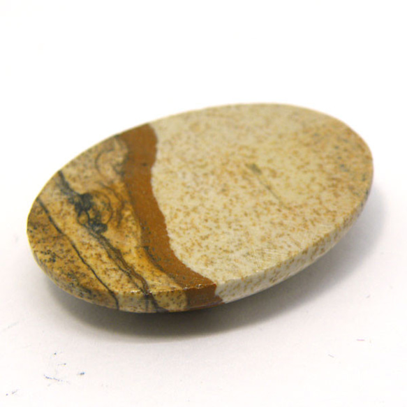 天然石 大きいBIG ルース裸石　ピクチャージャスパー　オーバルカボション　ti-lo-26 4枚目の画像