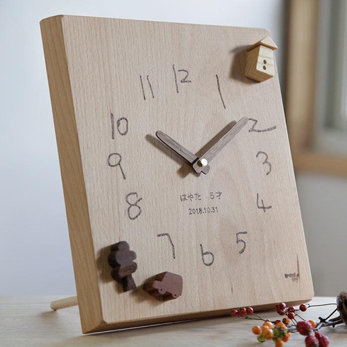 木製ストライプデザイン置時計 工房Yさんの作品1点物‼️ ヒストリー