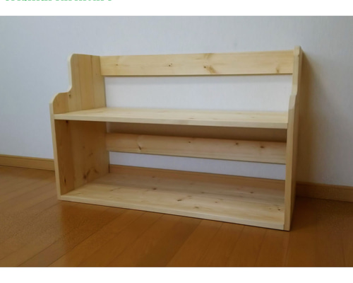 ハンドメイド シェルフベンチ 1c05934c7c0c63f3a49637871f4dad