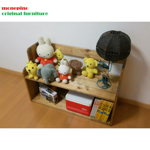 ☆送料無料☆ ベンチスタイルシェルフD 本棚・絵本棚・マガジンラック