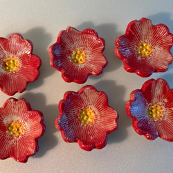 啵亮櫻花朵朵開筷子架(售完再製款)_陶器筷架 第3張的照片