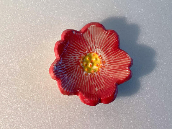 啵亮櫻花朵朵開筷子架(售完再製款)_陶器筷架 第2張的照片