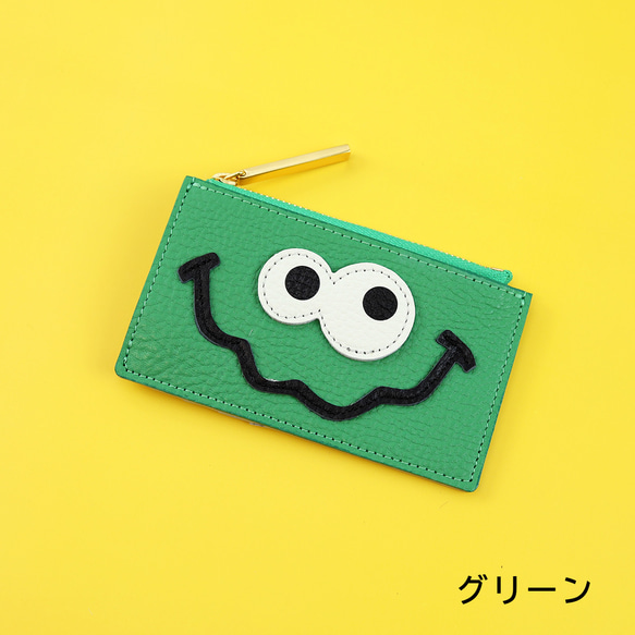 【キョロメver.フラグメントケース/全21色】思わず誰かに見せたくなる/身軽に時短決済♪最軽量のスマート財布/ミニ 12枚目の画像